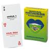 Brazilian Portuguese Lingo Playing Cards | Travel Language Cards | Learn Brazilian Vocabulary | 52 Essential Translations view 1