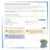 New Year's Eve Letterhead DIN A4 - Sylvester Party Paper - 20 Sheets - Design No. 009 | 200 g/m² view 4