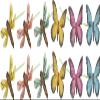FADEDA Set of 12 Butterfly-Dragonfly Figures, 1.6 cm, Hand-Painted view 1