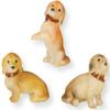 FADEDA 3-Piece Dog Set, 2 cm, Hand-Painted Nativity Figures view 1