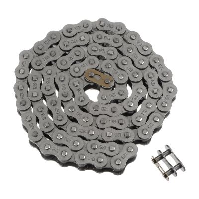 Sourcing Map 12B Metric Standard Roller Chain, 5 ft, Carbon Steel, 3/4 in Pitch, 80 Links