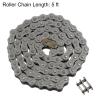 Sourcing Map 12B Metric Standard Roller Chain, 5 ft, Carbon Steel, 3/4 in Pitch, 80 Links view 3