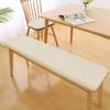 OQHAIR Bench Cushion, Seat Pad for Bench, Chair, Swing, Window Seat, Outdoor Garden Furniture, Patio or Indoor Seating (160 x 45 x 5 cm, White) view 2