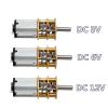 N20 Mini Micro Metal Gearmotor, DC 3V/6V/12V, 15–1000 RPM, 300 RPM, 6V view 2