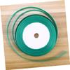 Amosfun Wide Polyester Silk Ribbon for Gift Wrapping, Crafts, Sewing, Floristry, and Wedding Decor, Sea Green view 4