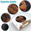 1000-Piece Extra-Large Black Swamp Dragon Spherical Jigsaw Puzzle, Recycled Cardboard, 67.5 x 67.5 cm view 2