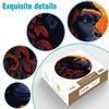 Gorilla Art Style 1000-Piece Extra-Large Spherical Jigsaw Puzzle, Premium Recycled Board, 67.5 x 67.5 cm view 2