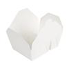 Garcia de Pou 50 American-Style Boxes, 2 Compartments, "Thepack," 900 + 450 mL, 230 + 12 PP g/m², 15.2 x 12.1 x 6.5 cm, White, Nano-Micro Corrugated Board view 2