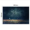 SMTDeco Cooktop Cover 80 × 52 cm, Tempered Glass, Scratch-Resistant, Abstract Gold view 2