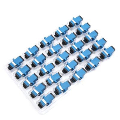 SC-SC Coupler, Fiber Optic Adapter, 50-Pack