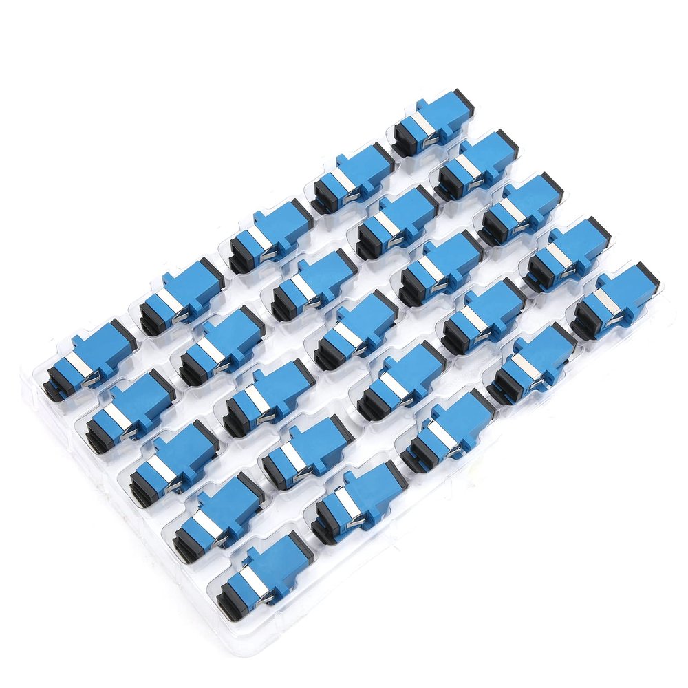 SC-SC Coupler, Fiber Optic Adapter, 50-Pack