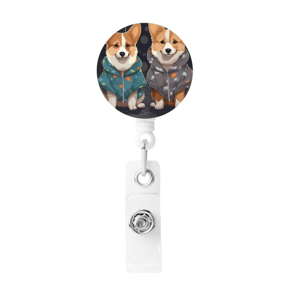 Corgi Retractable Badge Reel Holder