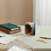 Anloximt Bookshelf Mug, Ceramic Coffee Cup for Book Lovers view 4