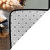 Alpaca Avatar Rectangular Floor Mat Rug, Non-Slip Modern Rug, 203 x 148 cm, for Living Room, Bedroom, Office & Outdoor view 4
