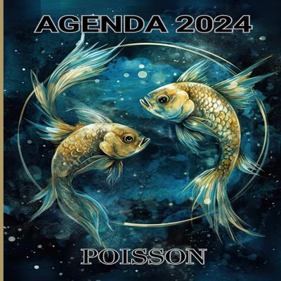 AGENDA 2024 PISCES: 2024 Pocket Planner Featuring the Pisces Zodiac Sign