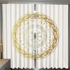 WIKINGER 3D Grommet Blackout Curtains, 2-Piece Set, 200 x 200 cm view 2