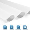 Double Roller Blind, No-Drill Clamp-Fit or Drill Mount, White, 35 x 180 cm view 3