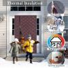 AQKaki Magnetic Thermal Insulated Door Curtain view 3