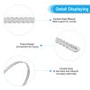 PATIKIL 11-Inch Spiral Steel Corset Boning, 36-Pack, Silver view 4
