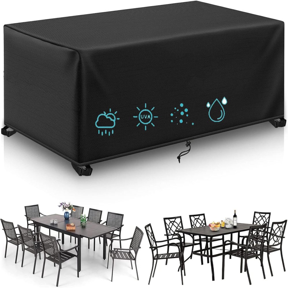 KDXAOBEI Waterproof Patio Furniture Cover, 250 x 250 x 70 cm