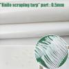 SDLLG Transparent PVC Tarpaulin, 600 g/m², Waterproof, H3 m × L4.4 m, White view 4
