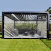 Ezcasch Clear Waterproof Tarp, 3.8 x 4.1 m, 420 g/m², 0.35 mm view 1