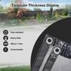 Ezcasch Clear Waterproof Tarp, 3.8 x 4.1 m, 420 g/m², 0.35 mm view 3