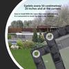Ezcasch Clear Waterproof Tarp, 3.8 x 4.1 m, 420 g/m², 0.35 mm view 4