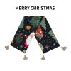 Deer Santa Christmas Table Runner for Festive Dining view 3