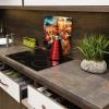 SMTDeco Stove Cover 65 × 60 cm, Jesus Sheep Orange view 3