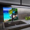 SMTDeco Stovetop Cover 65 x 60 cm, Ocean Landscape Blue view 4
