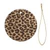 OPSREY Funny Leopard Print Christmas Ceramic Ornament view 2