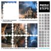 Medieval Castle Puzzle for Adults, 1,000 Pieces, Wooden Puzzle, 19.7 x 29.5 in view 2