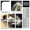 Horse Puzzle, 1,000 Pieces for Adults, Wooden Puzzle, 50 x 75 cm view 2