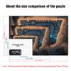 1000-Piece Astronaut Puzzle for Adults, Wooden Jigsaw Puzzle, 50 x 75 cm view 3
