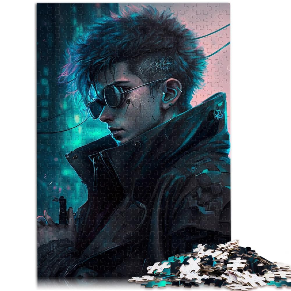 1000-Piece Puzzle for Adults, Mechanical Boy, Recycled Cardboard, Ages 14+, 10.27 x 14.96 Inches