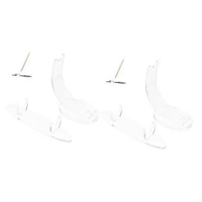 Amosfun 4-Piece Acrylic Pen Holder Set