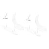 Amosfun 4-Piece Acrylic Pen Holder Set view 1