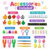Loomartic 3,000+ Loom Band Set with Charms, 30 Colors view 4