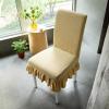 JoboJi Dining Chair Covers, Removable, Solid Color, Set of 2, Furniture Protection, for Kitchen, Weddings and Banquets view 4
