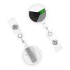 Demiromantic Pride Flag Retractable Badge Reel ID Card Holder view 3