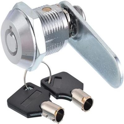 Cam Locks for Mailboxes and Cabinets, 2-Pack
