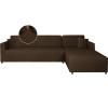 Ystyle L-Shaped Sofa Cover, Stretch, Left/Right, 3+4 Seater, Coffee view 1