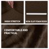 Ystyle L-Shaped Sofa Cover, Stretch, Left/Right, 3+4 Seater, Coffee view 4