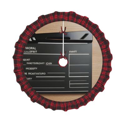 Filme Festive Christmas Tree Skirt, Enchanting Christmas Tree Skirt, Perfect Christmas Decoration