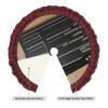 Filme Festive Christmas Tree Skirt, Enchanting Christmas Tree Skirt, Perfect Christmas Decoration view 3