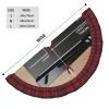 Filme Festive Christmas Tree Skirt, Enchanting Christmas Tree Skirt, Perfect Christmas Decoration view 4