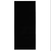 TAPISO Mono Runner Rug, Short-Pile, Indoor/Outdoor, UV-Resistant, Black, Solid Color, Modern Design, OEKO-TEX, 90 x 240 cm view 2