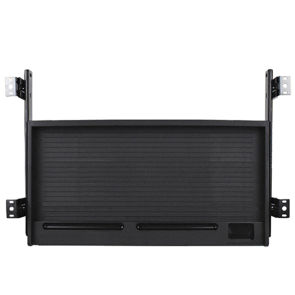 1 Set Under-Desk Sliding Keyboard Tray, 51.5 cm, Black