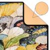 Vintage Butterfly Paint Area Rug for Bedroom and Living Room, 4 x 6 Feet, Soft Fluffy Indoor Carpet, Non-Slip, Washable view 3